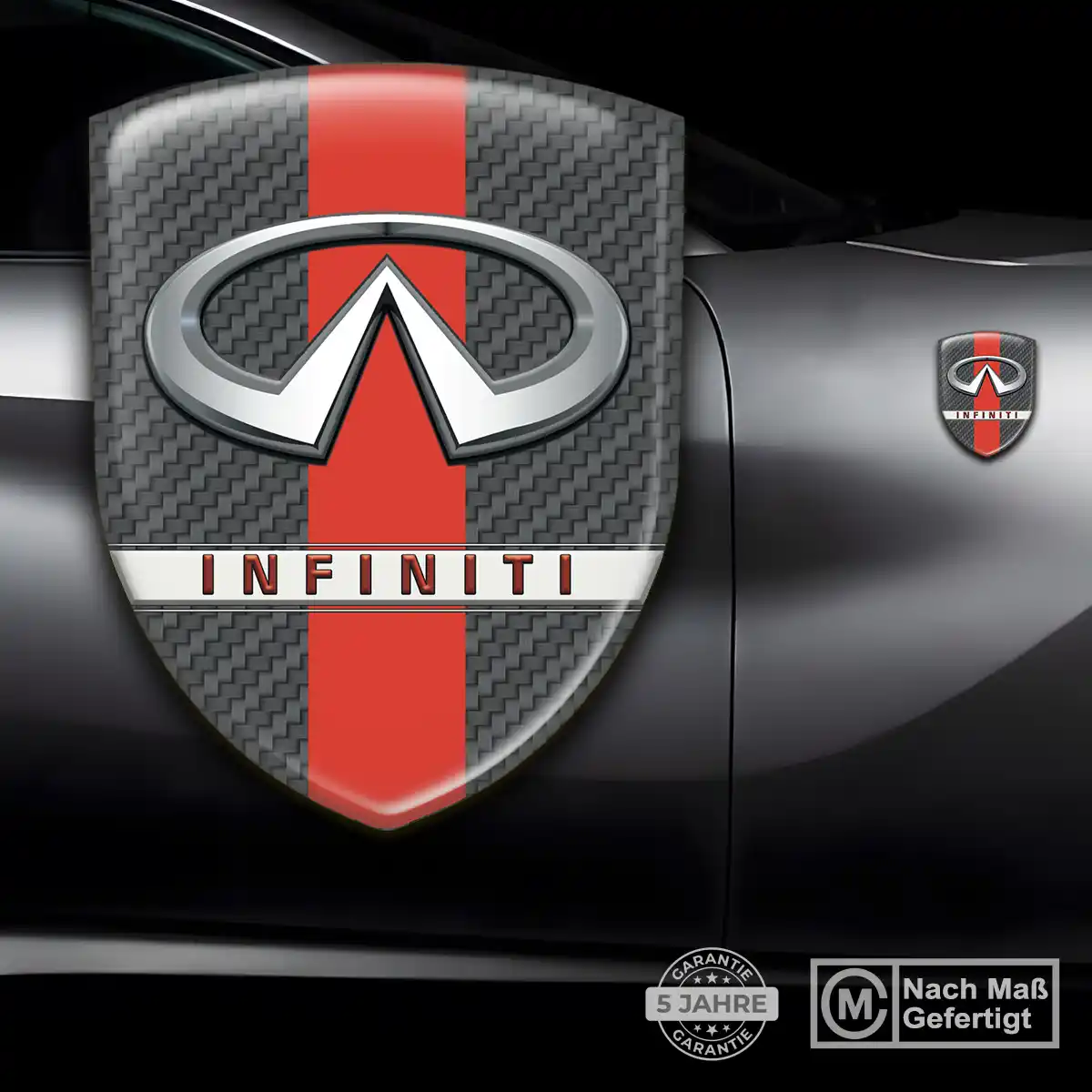 Infiniti Aufkleber Wappen Auto Markenedition