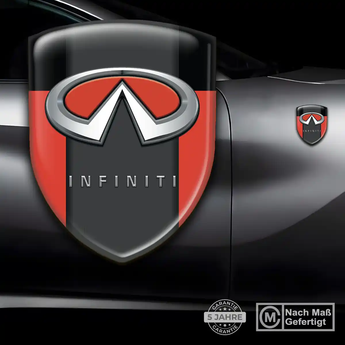 Infiniti Aufkleber Wappen Auto Premiumqualität