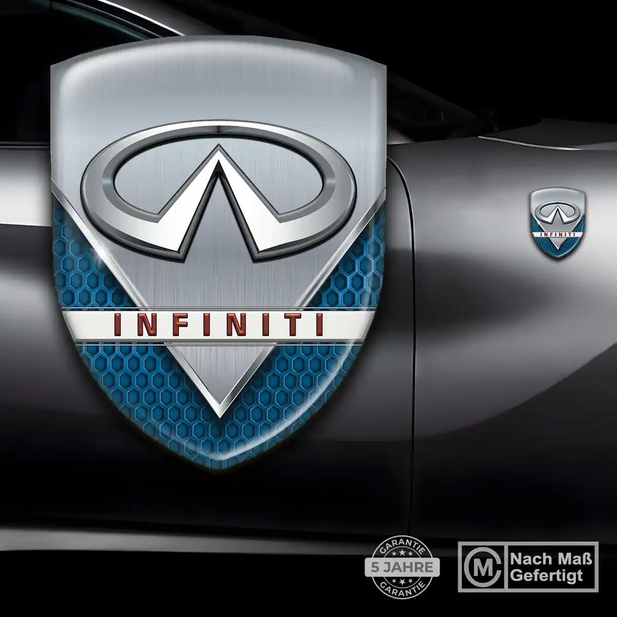 Infiniti Aufkleber Wappen Auto Spitzenqualität