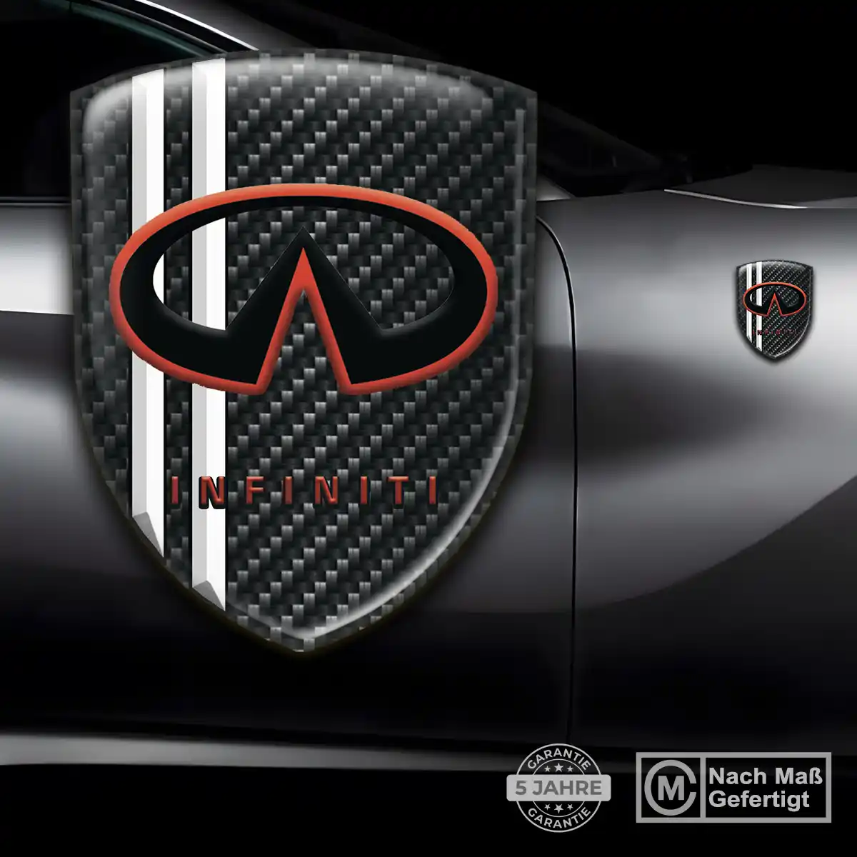 Infiniti Aufkleber Wappen Auto Tuningfahrzeug