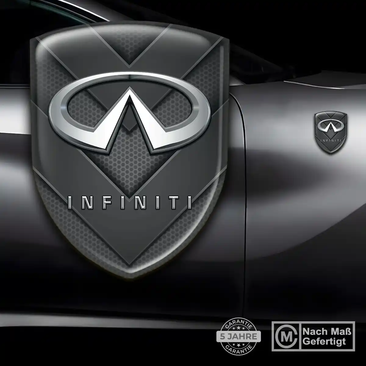 Infiniti Aufkleber Wappen Elegantes Design