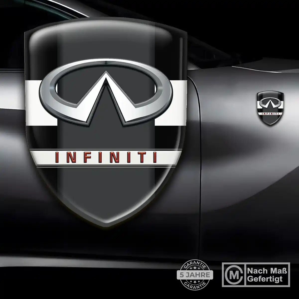 Infiniti Aufkleber Wappen Emblem Auto Elegantes Design