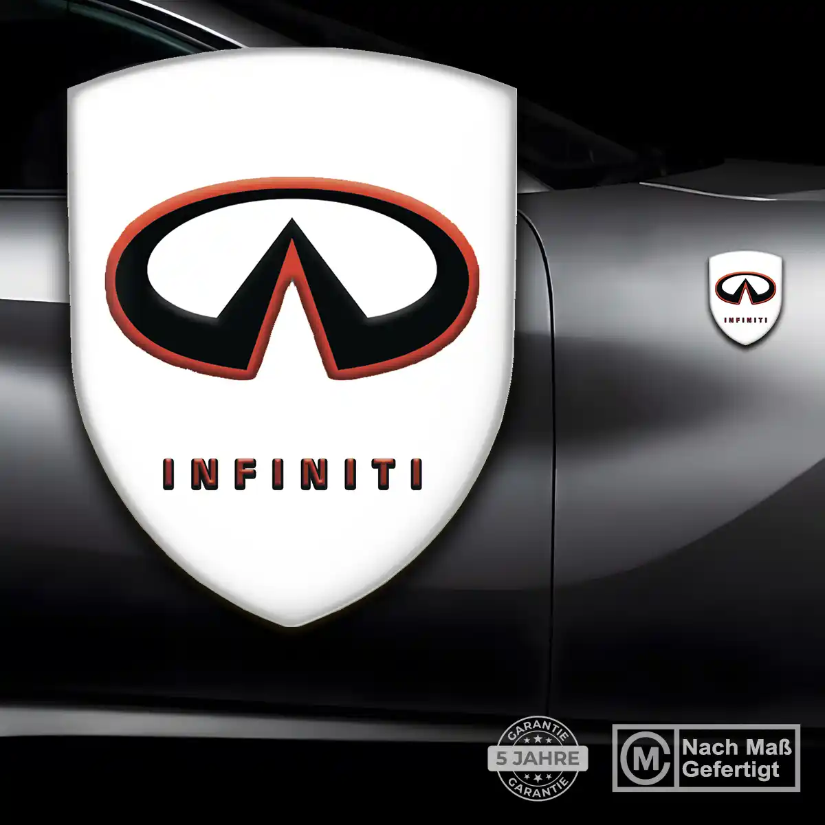 Infiniti Aufkleber Wappen Emblem Auto Interieurdesign