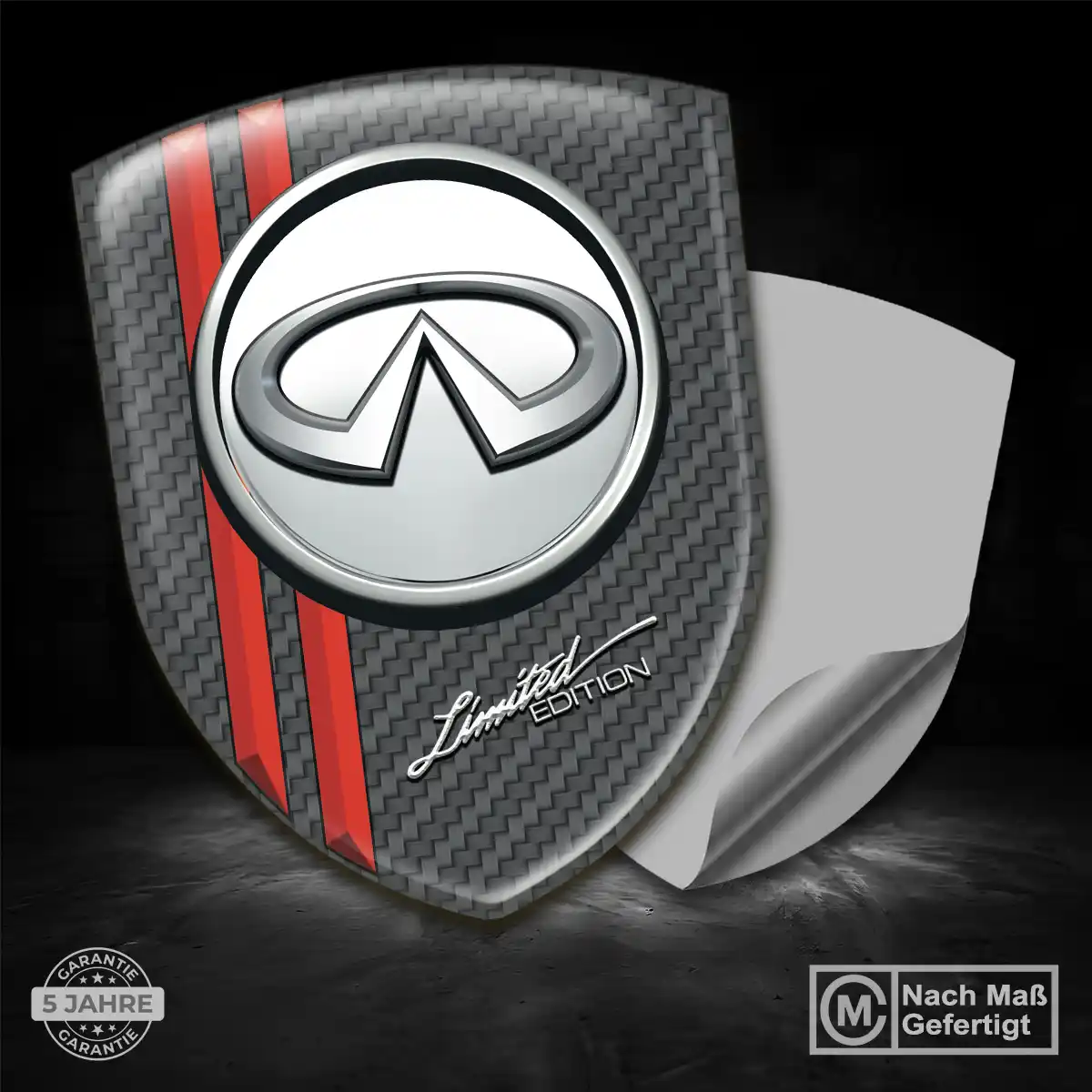 Infiniti Aufkleber Wappen Emblem Auto Luxus-Edition