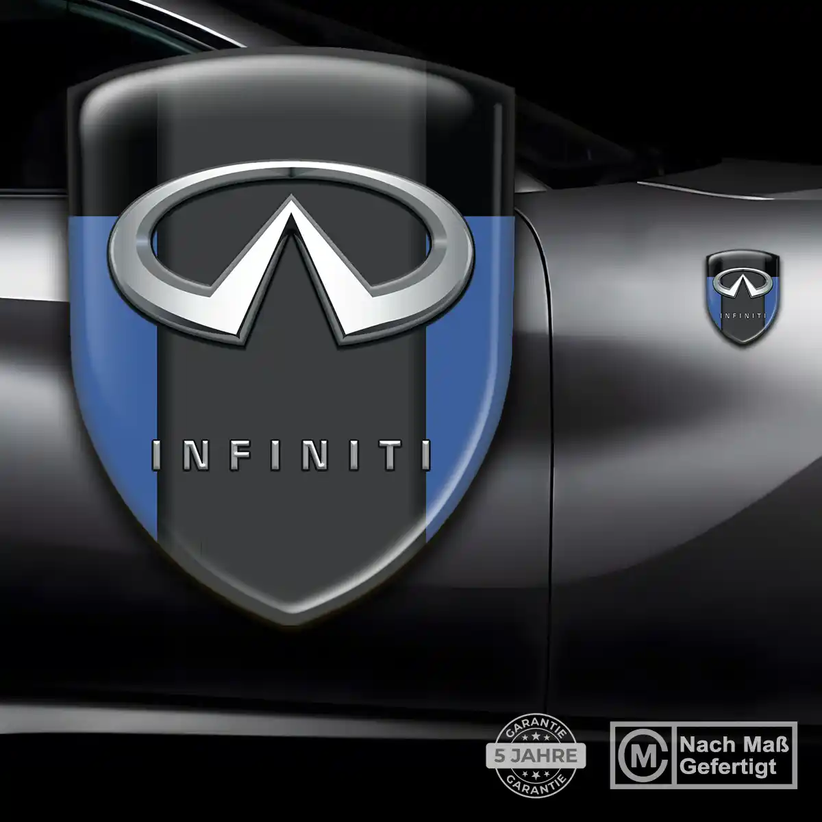 Infiniti Aufkleber Wappen Emblem Auto Markenedition