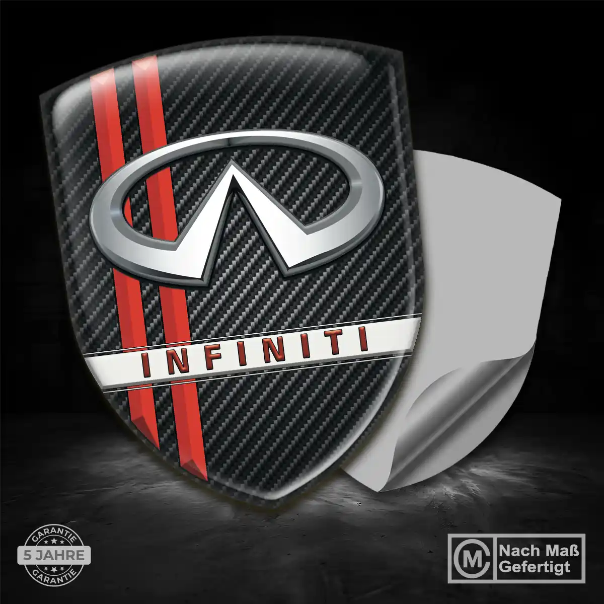 Infiniti Aufkleber Wappen Emblem Auto Spitzenqualität
