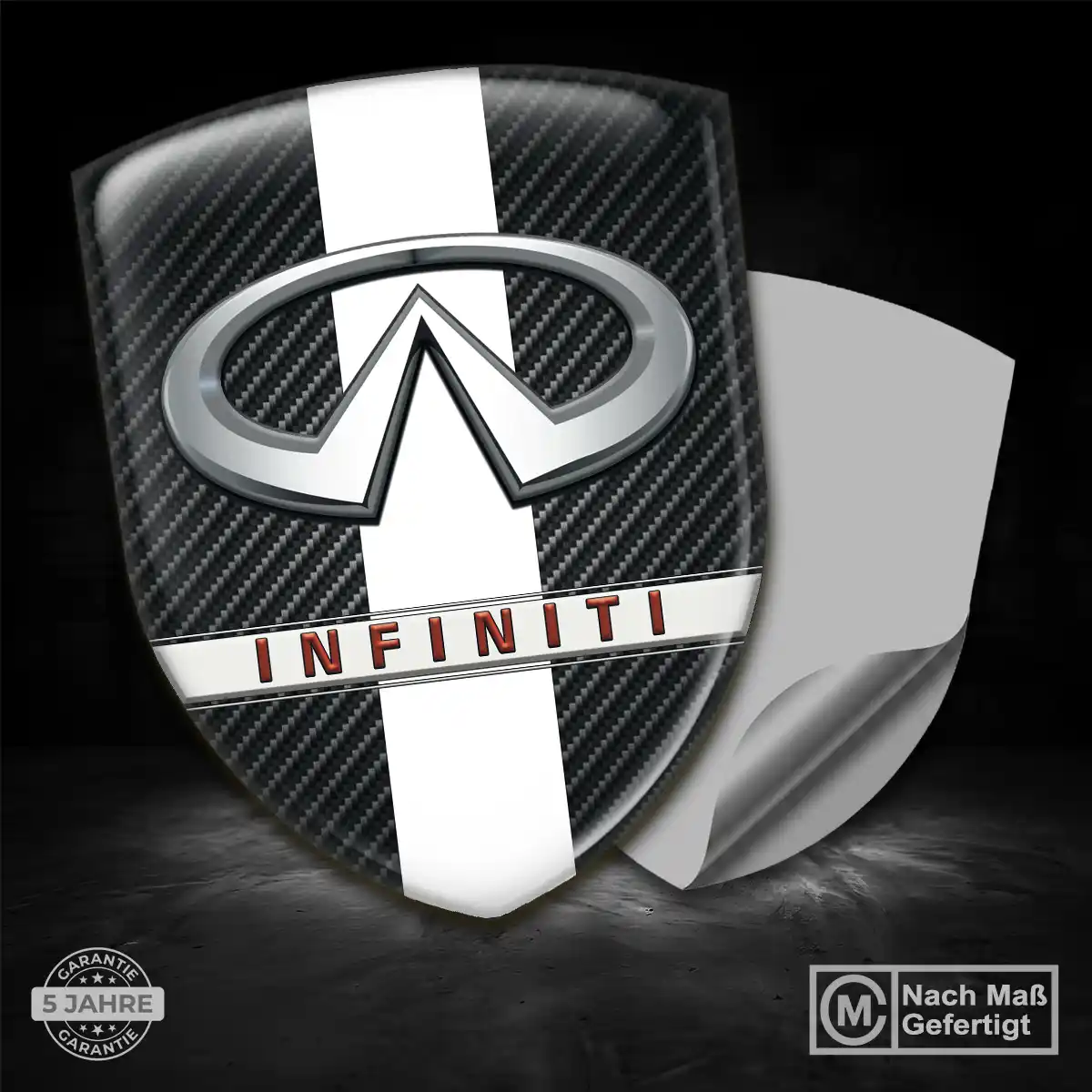 Infiniti Aufkleber Wappen Emblem Auto Stilvolles Design