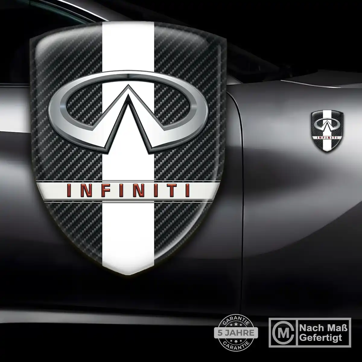 Infiniti Aufkleber Wappen Emblem Auto Stilvolles Design