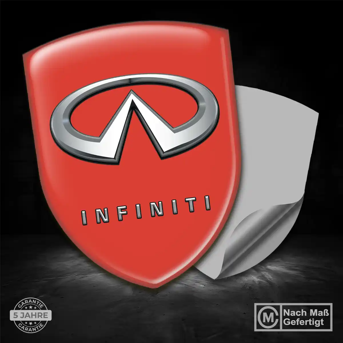 Infiniti Aufkleber Wappen Emblem Exterieurdesign