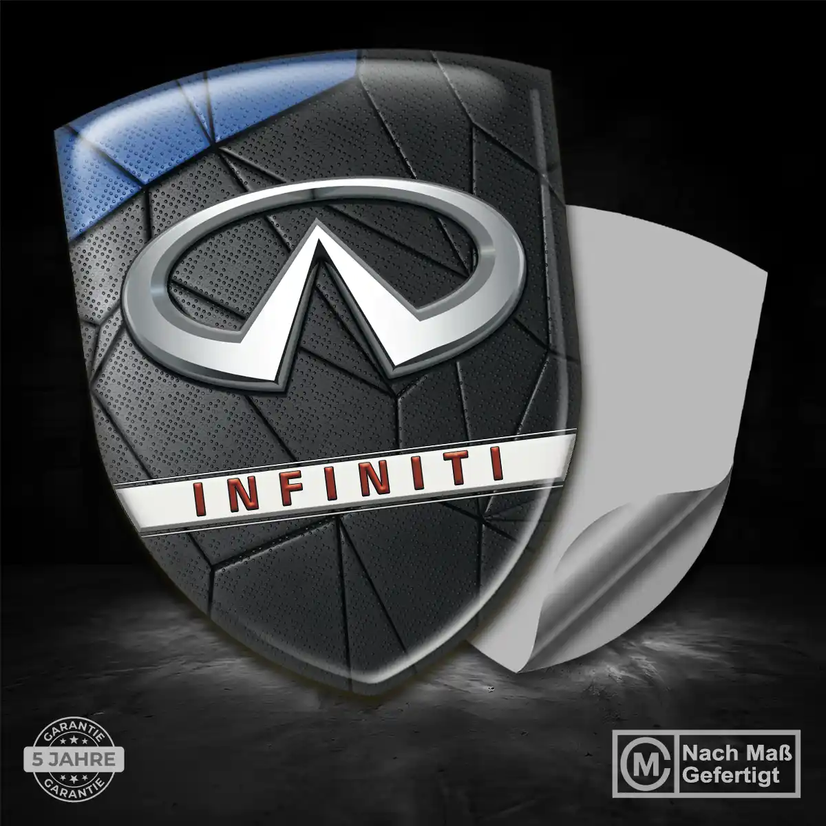 Infiniti Aufkleber Wappen Emblem Hochwertiges Harz