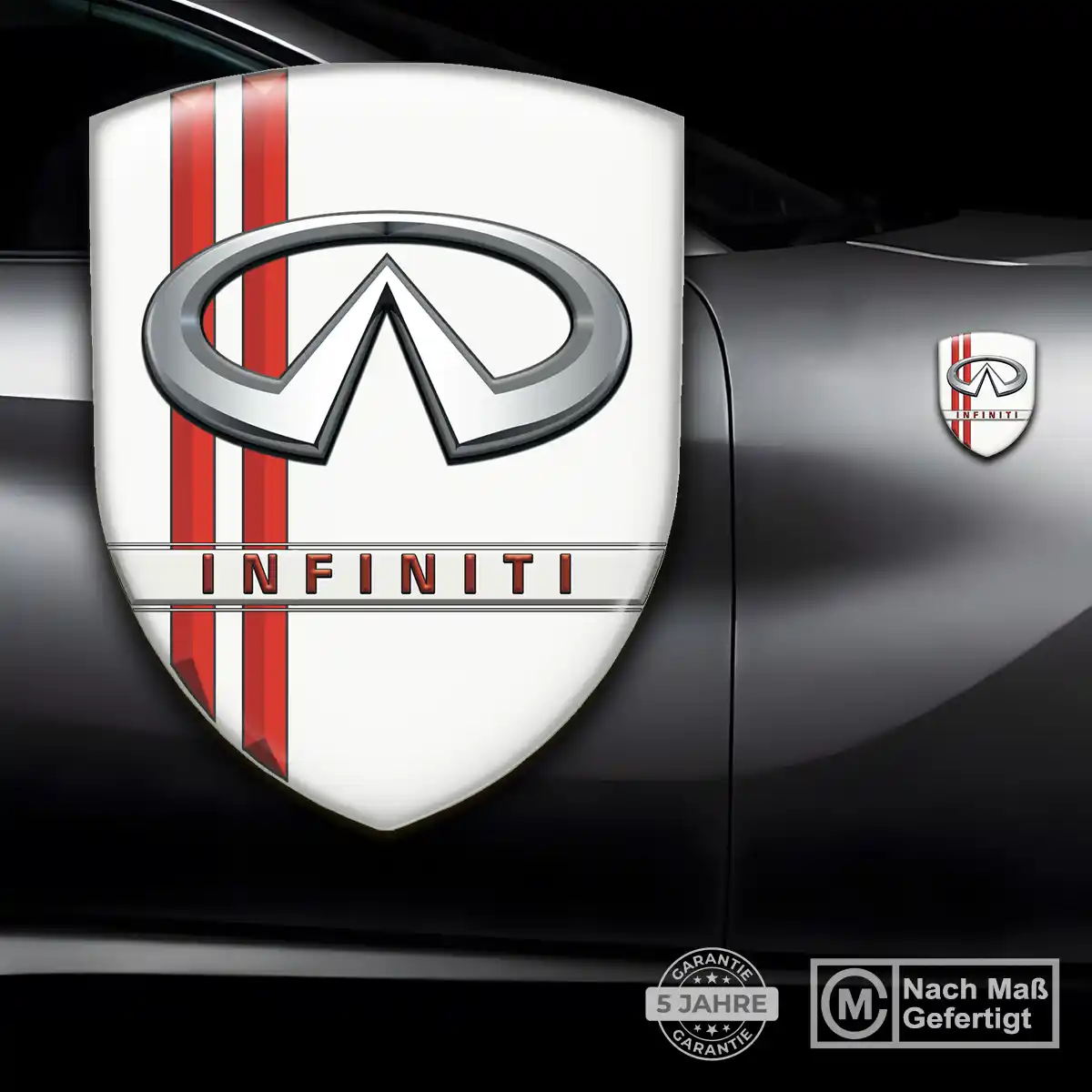 Infiniti Aufkleber Wappen Emblem Hohe Qualität