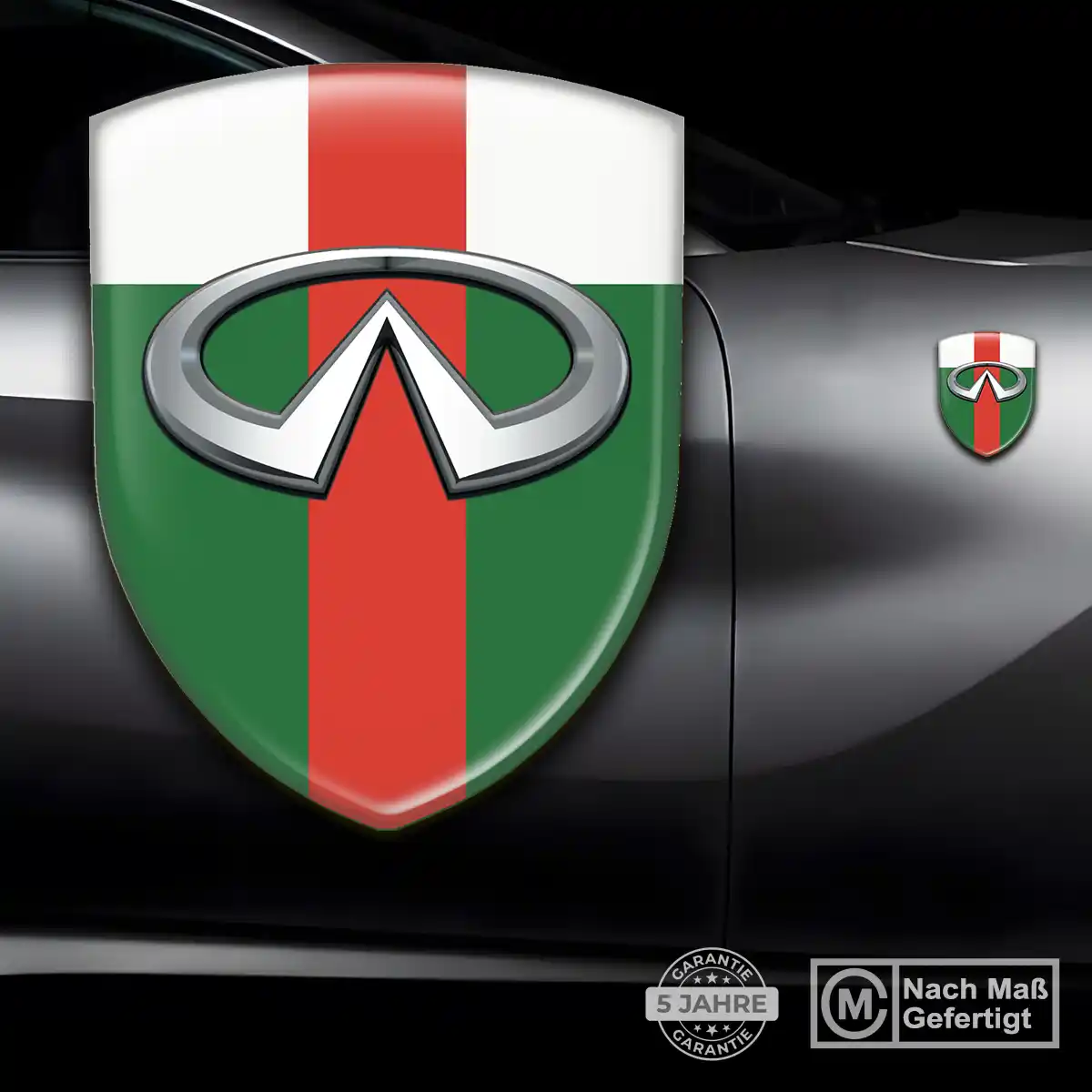 Infiniti Aufkleber Wappen Emblem Luxus-Edition