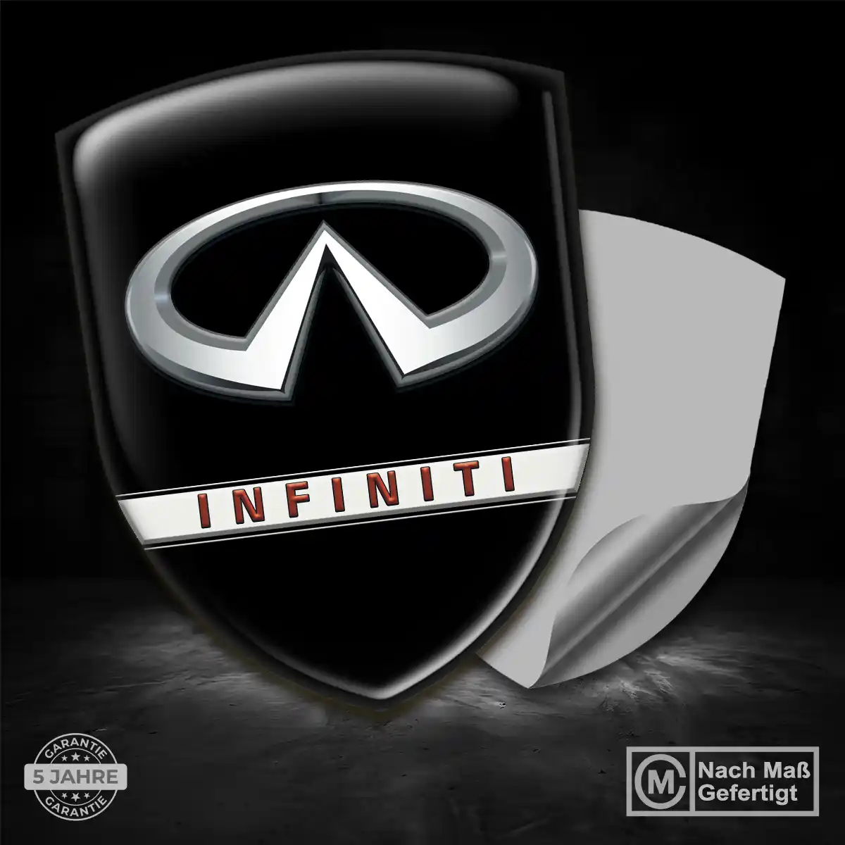Infiniti Aufkleber Wappen Emblem Markenedition