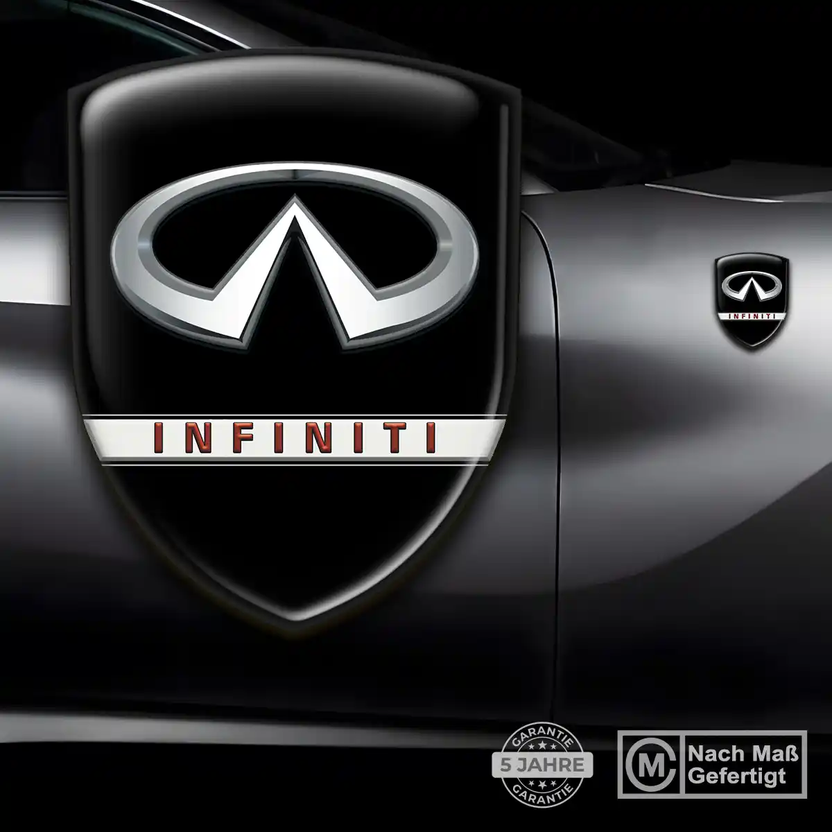 Infiniti Aufkleber Wappen Emblem Markenedition