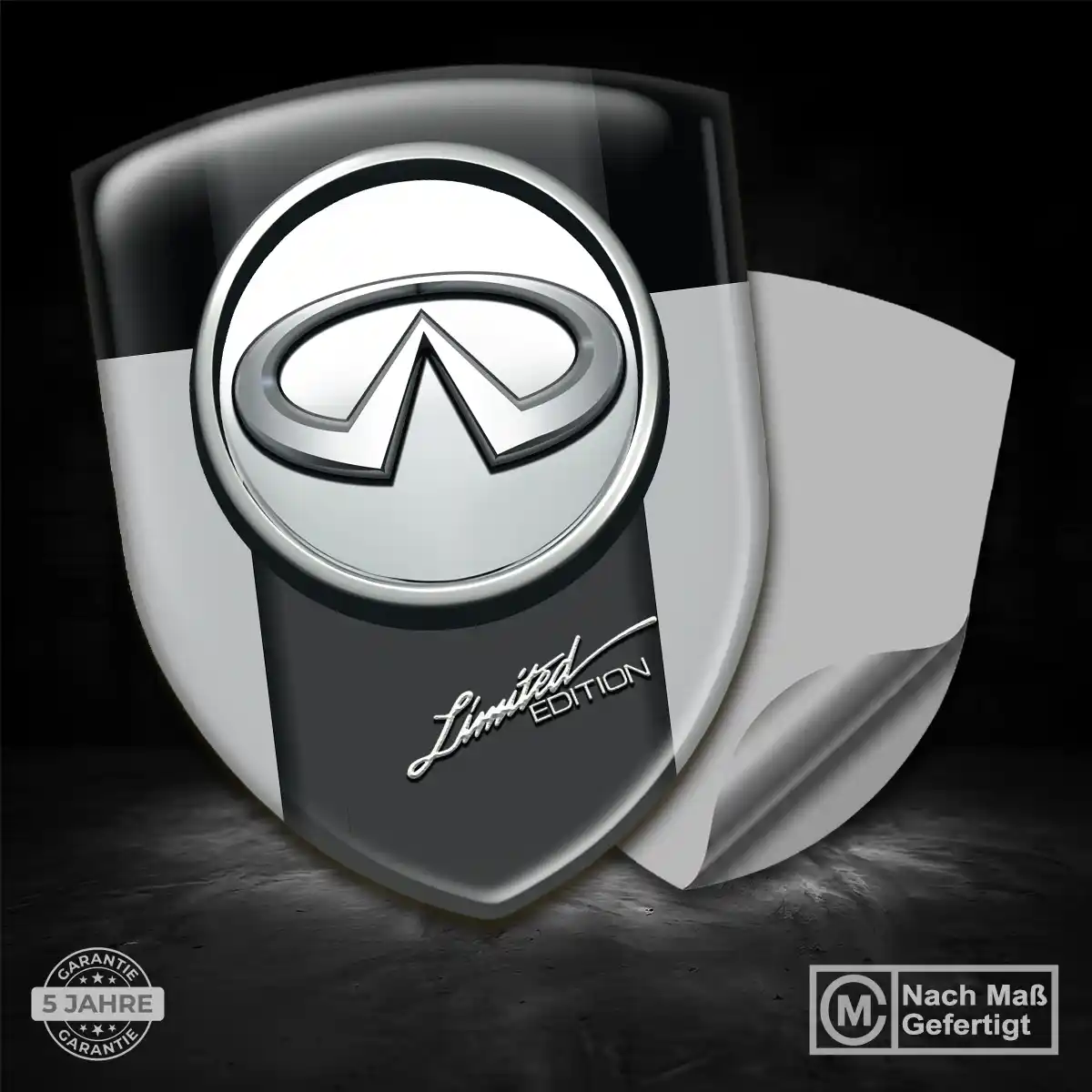 Infiniti Aufkleber Wappen Emblem Modernes Design