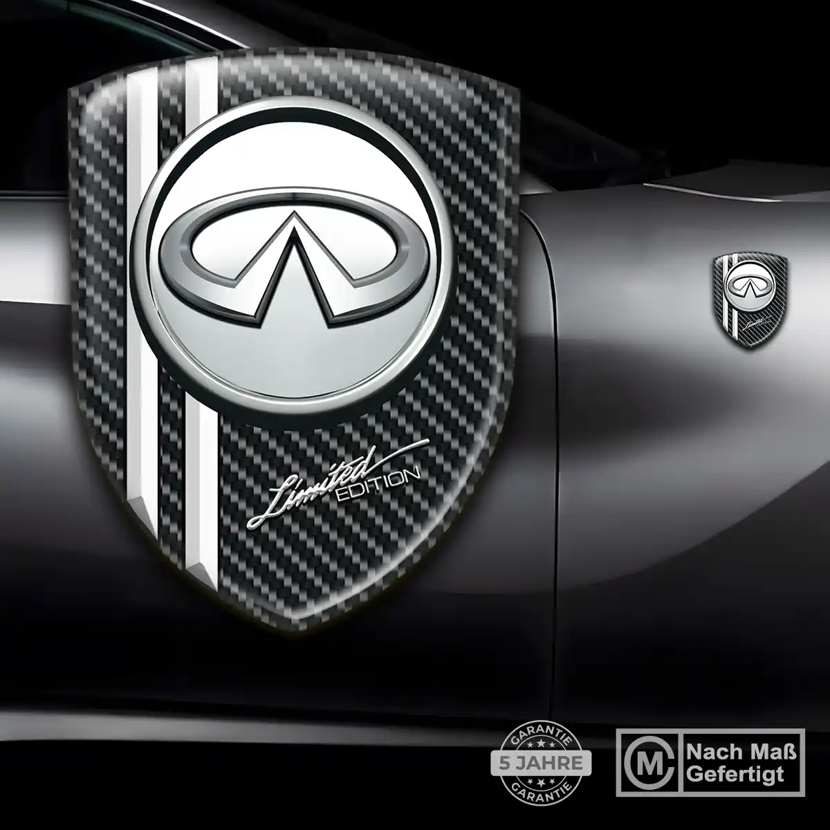 Infiniti Aufkleber Wappen Emblem Spitzenqualität
