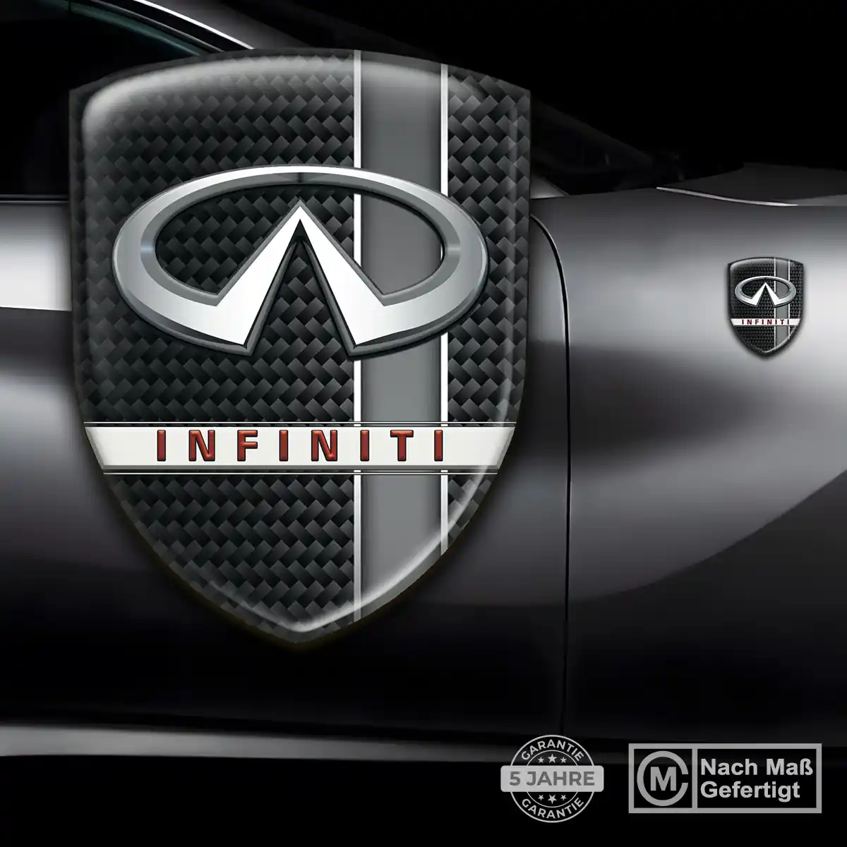 Infiniti Aufkleber Wappen Erstklassige Qualität