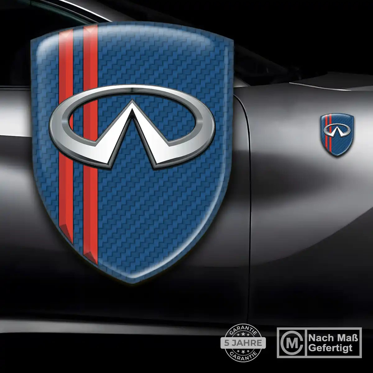 Infiniti Aufkleber Wappen Exterieurdesign