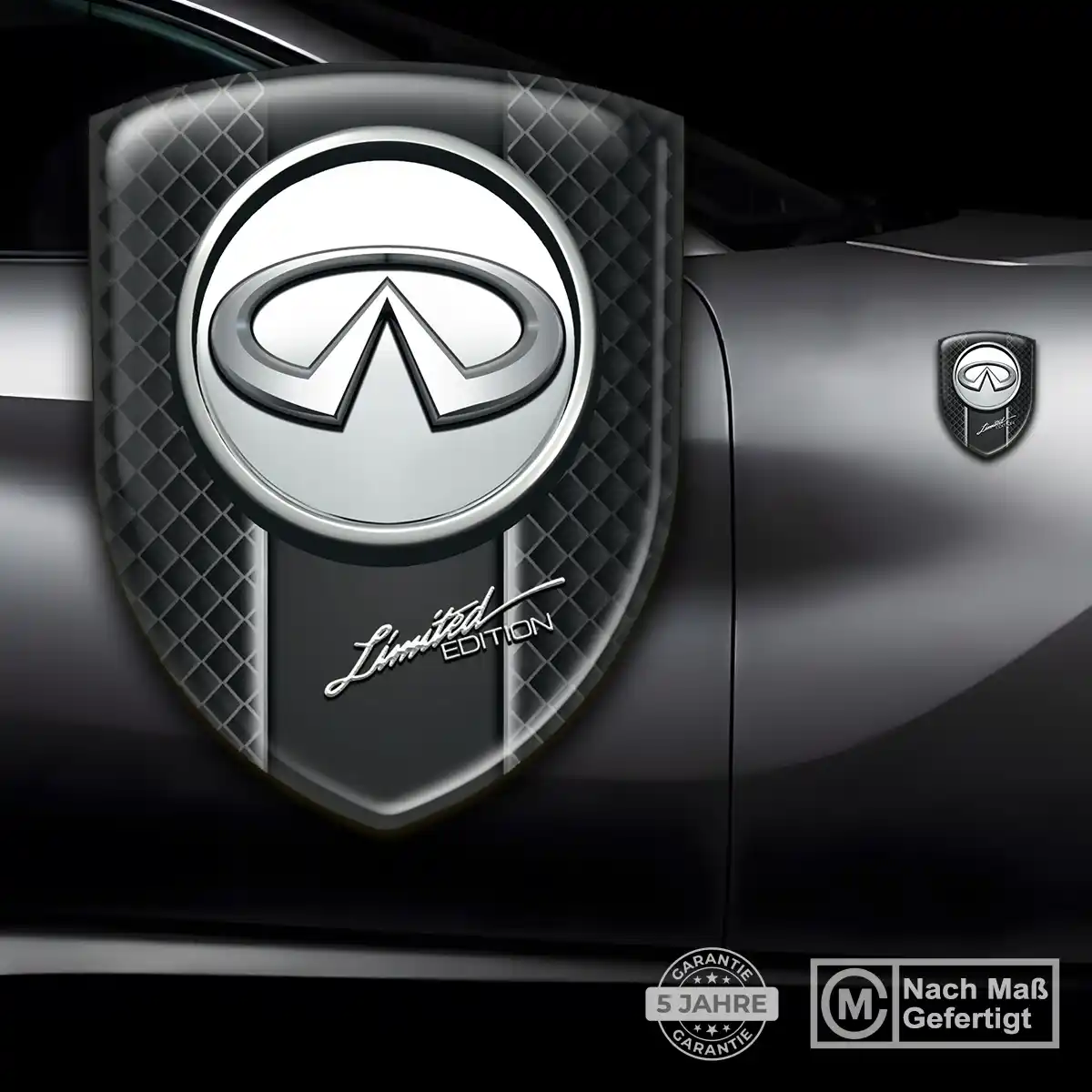 Infiniti Aufkleber Wappen Höchste Qualität