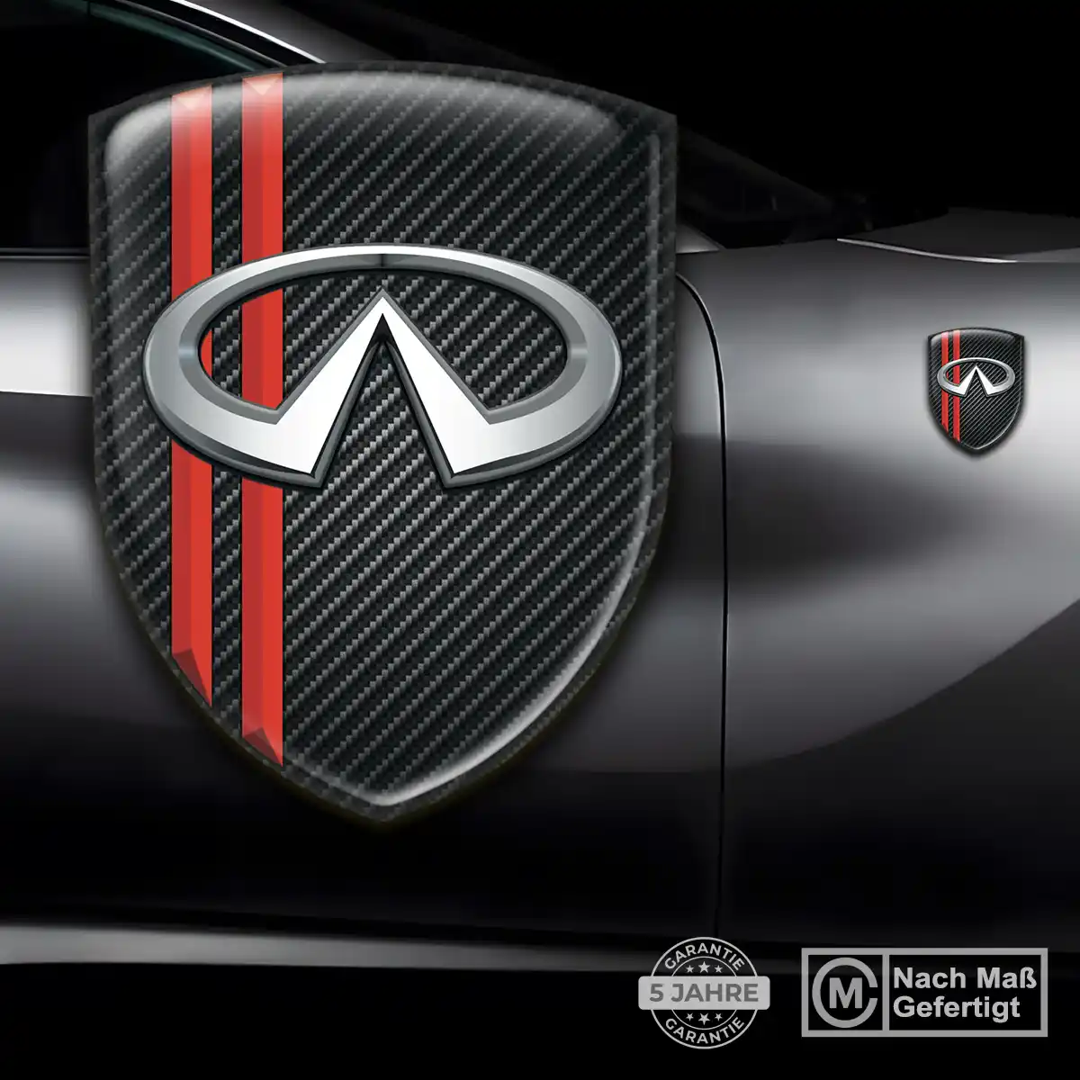 Infiniti Aufkleber Wappen Hohe Qualität