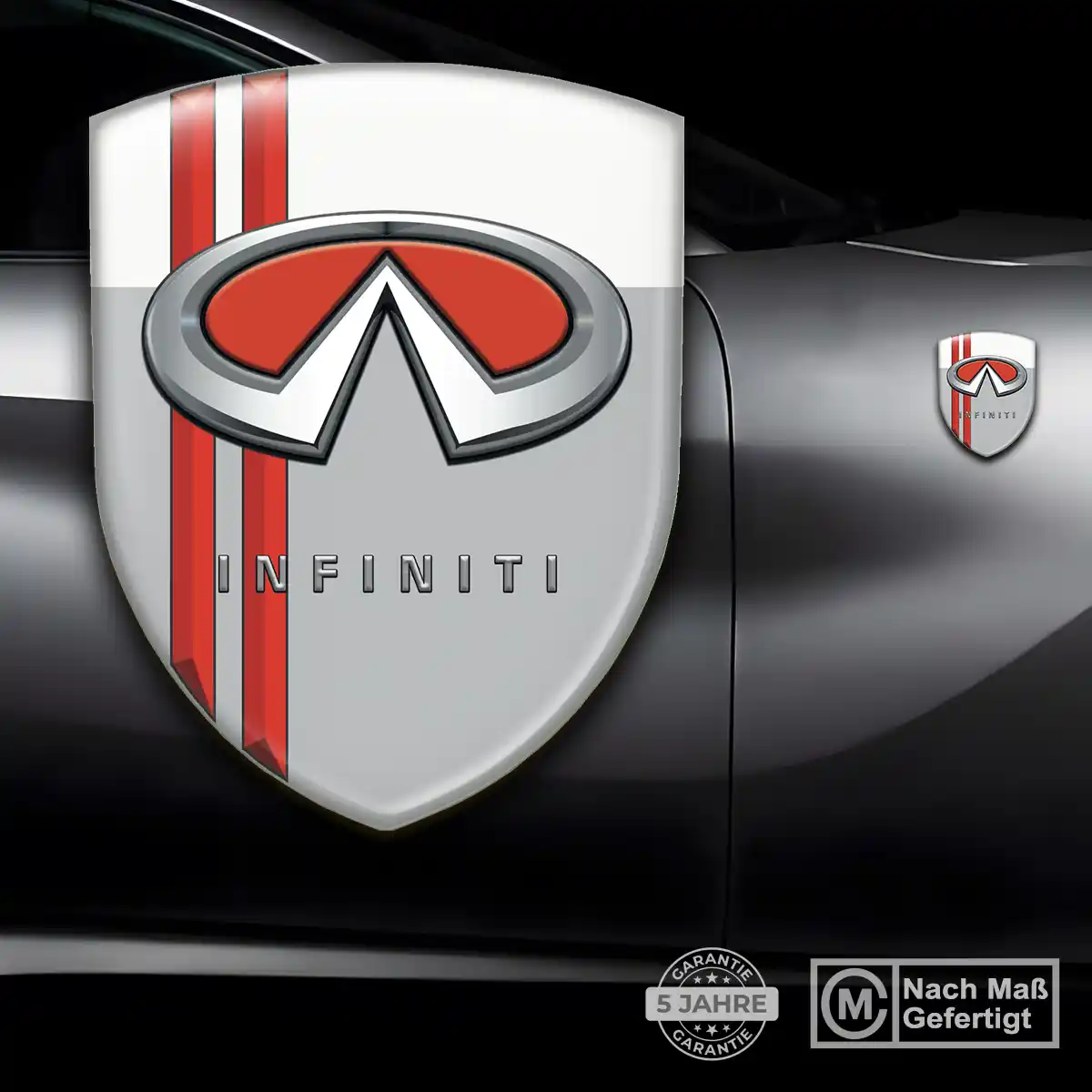 Infiniti Aufkleber Wappen Modernes Design