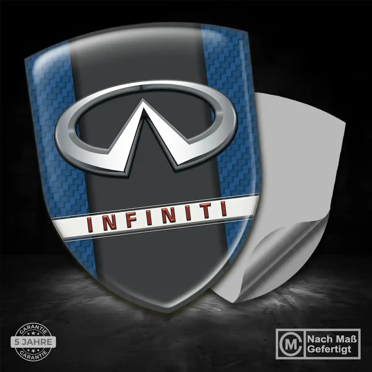 Infiniti Aufkleber Wappen Premium-Edition
