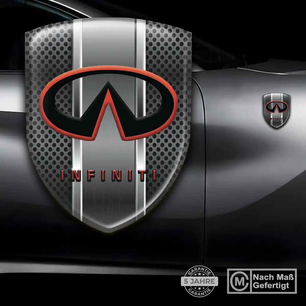 Infiniti Aufkleber Wappen Premiumqualität