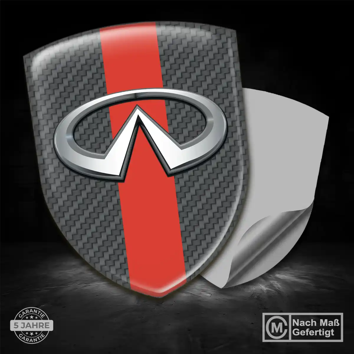 Infiniti Aufkleber Wappen Stilvolles Design