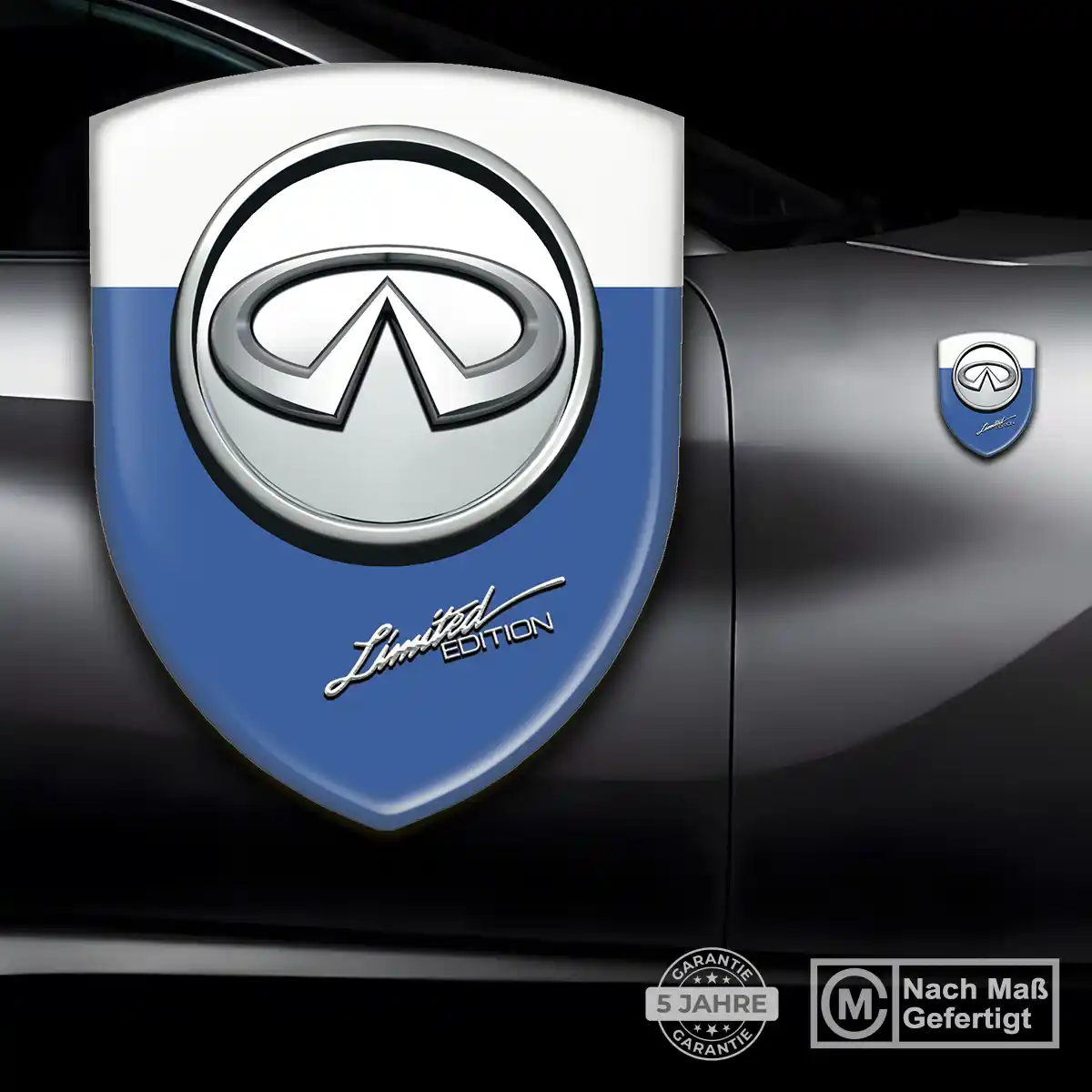 Infiniti Emblem Aufkleber Ausdrucksstarkes Design