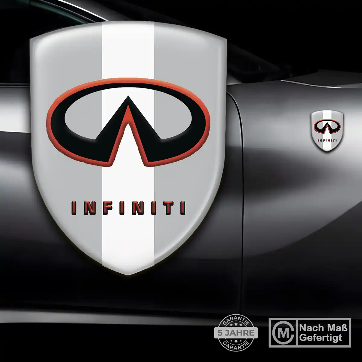 Infiniti Emblem Aufkleber Auto Erstklassige Qualität