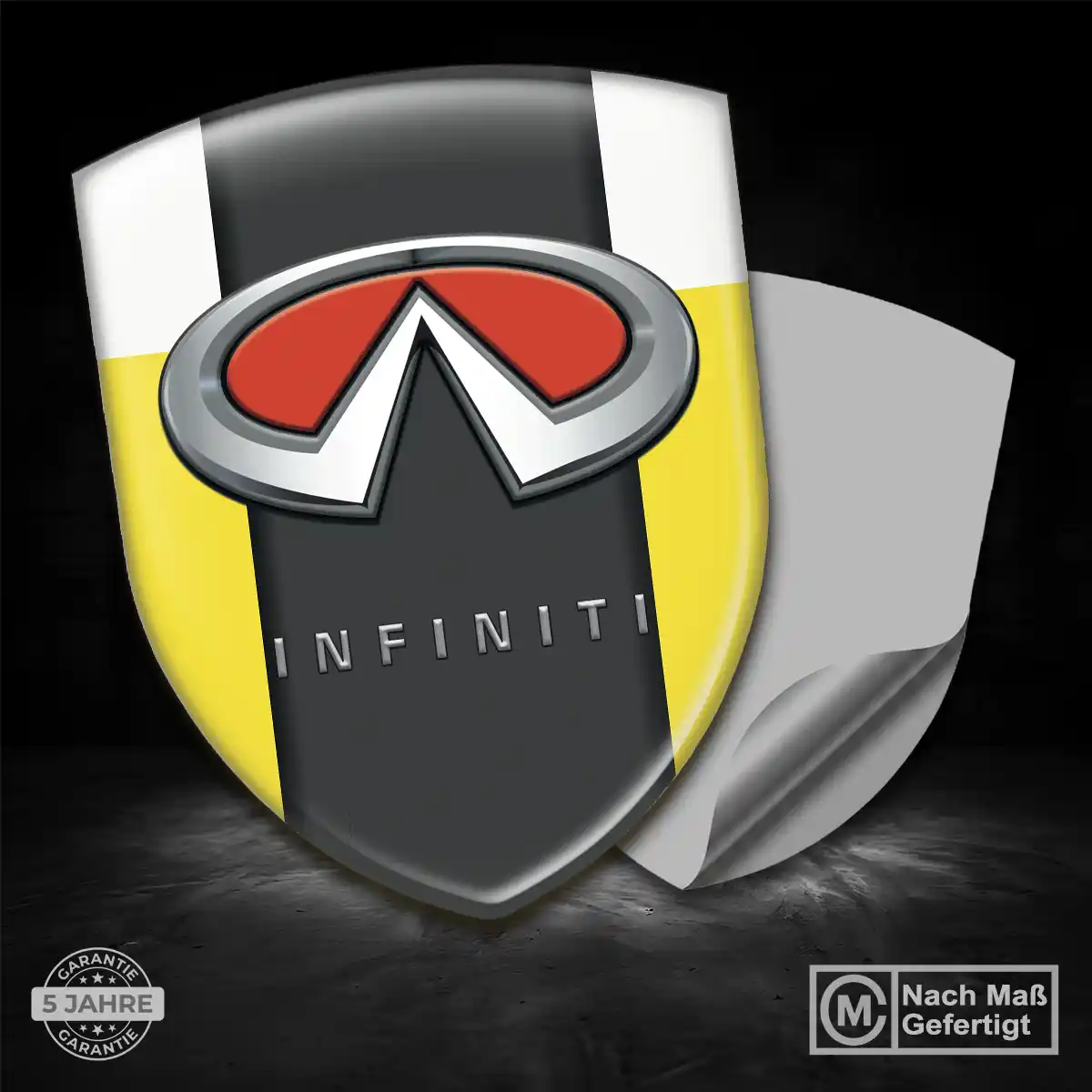 Infiniti Emblem Aufkleber Auto Hochwertiges Harz