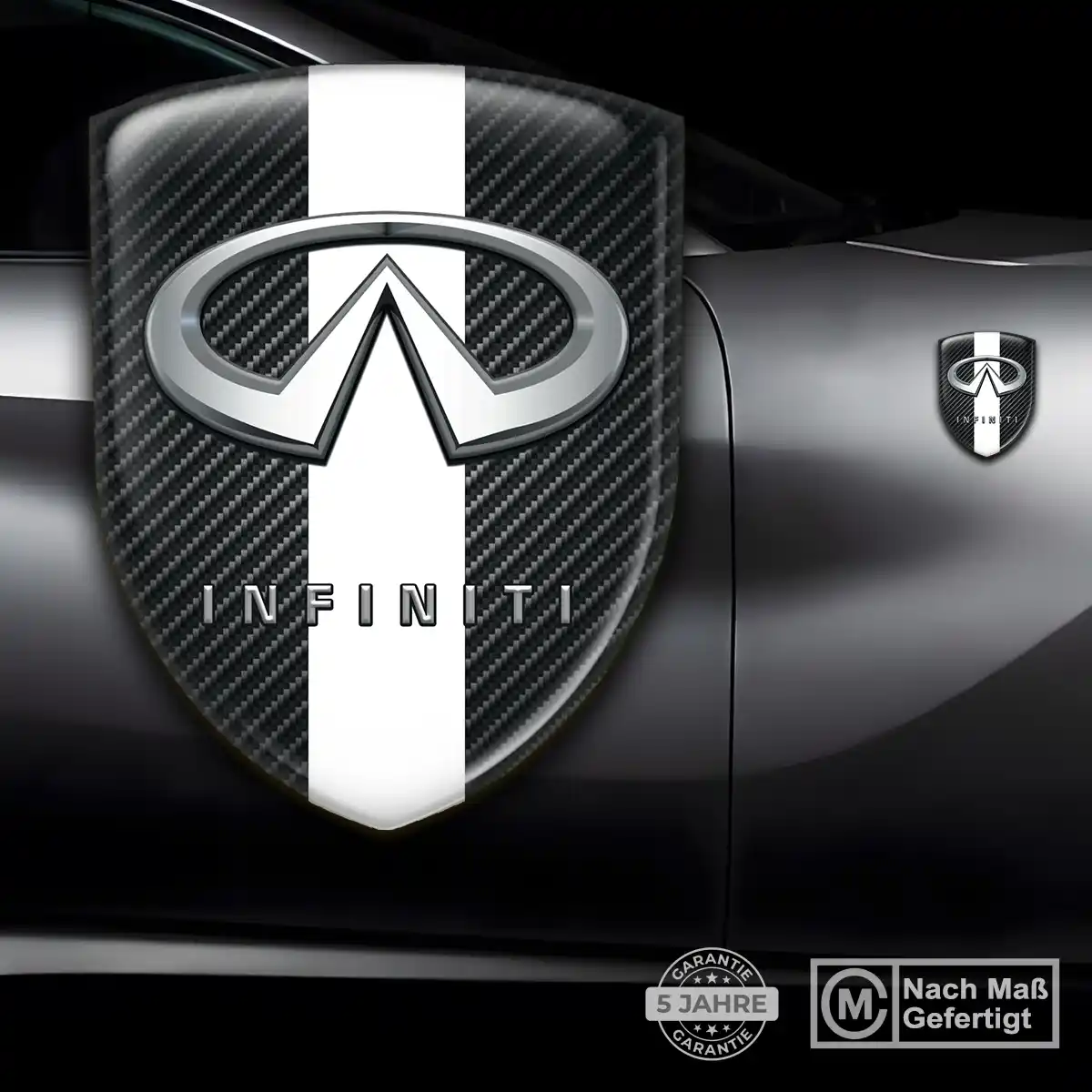 Infiniti Emblem Aufkleber Auto Spitzenqualität