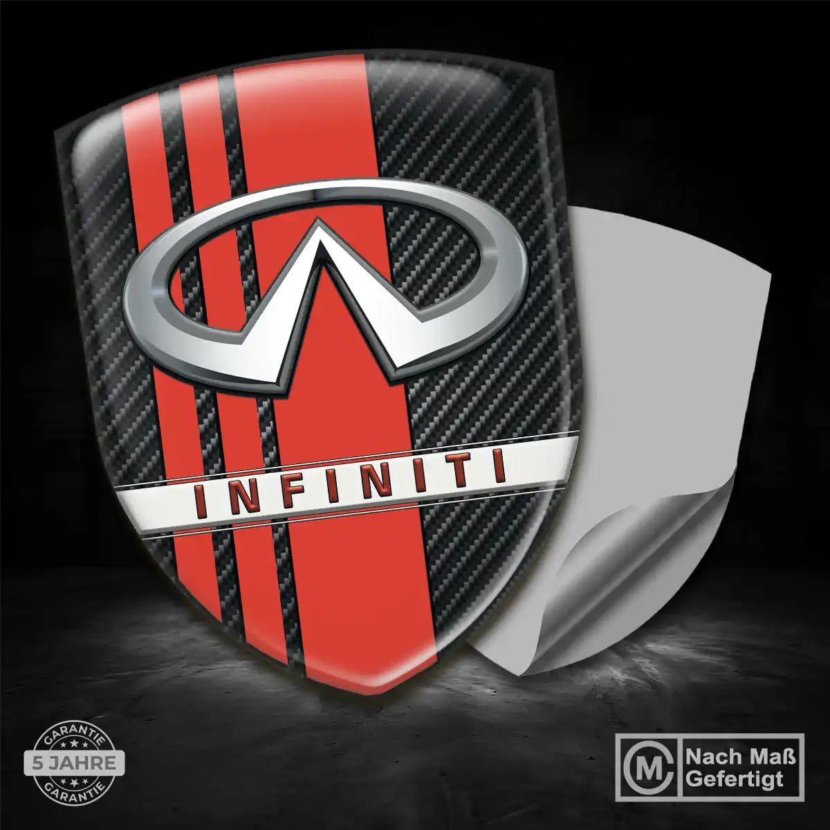 Infiniti Emblem Aufkleber Auto Stilvolles Design