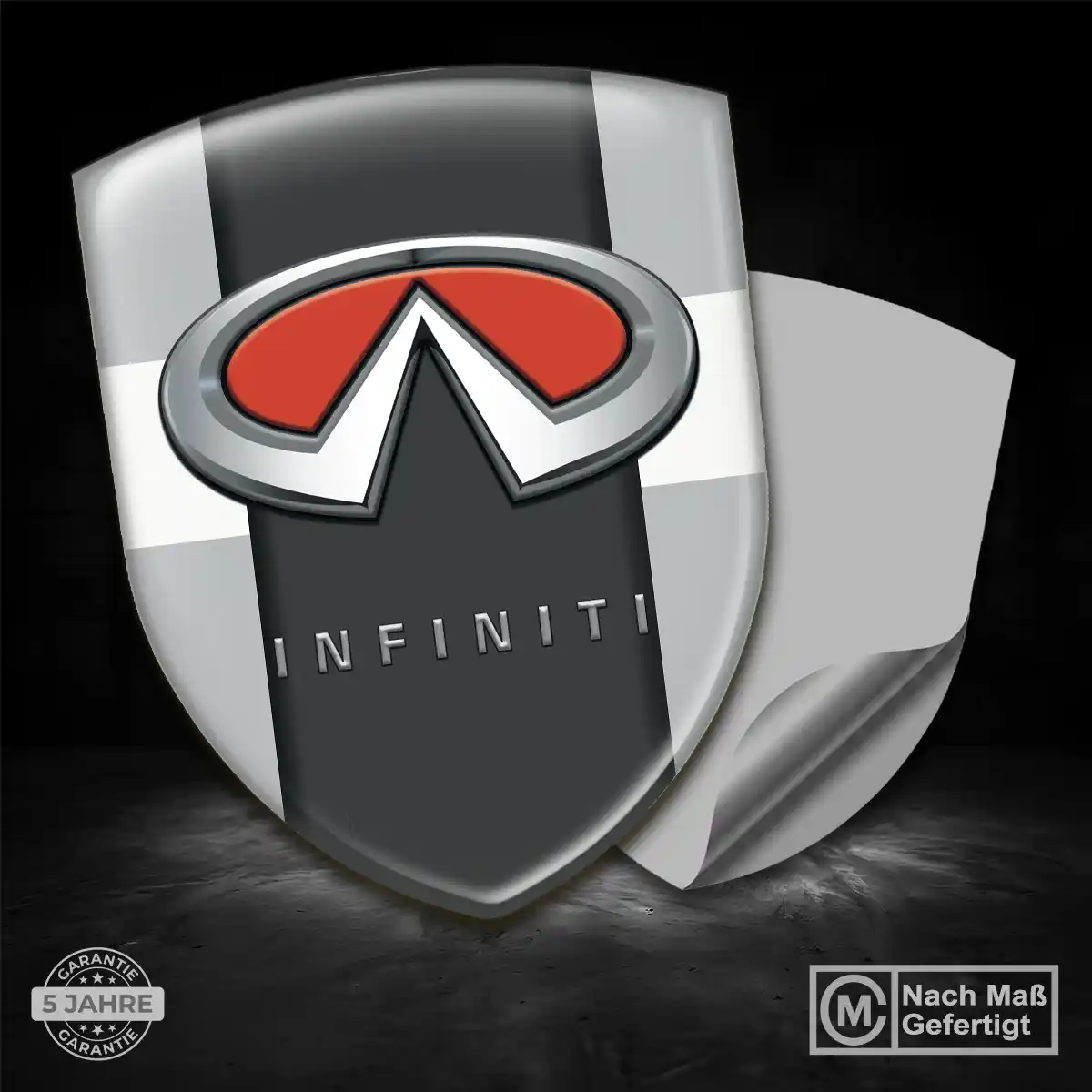 Infiniti Emblem Aufkleber Überzeugende Qualität