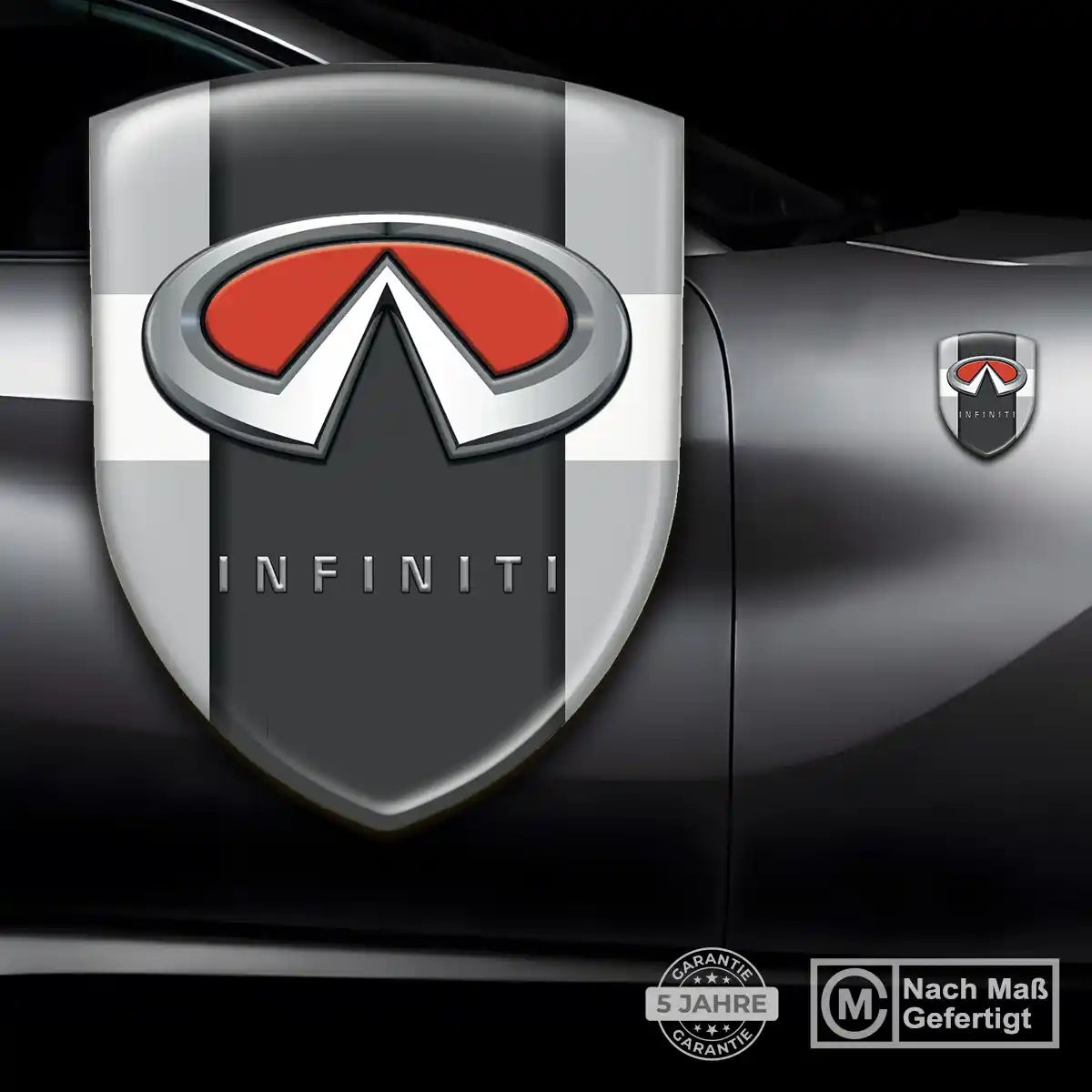 Infiniti Emblem Aufkleber Überzeugende Qualität