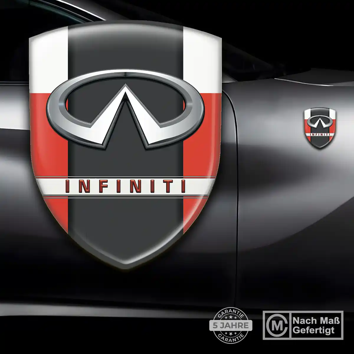 Infiniti Emblem Aufkleber Elegantes Design