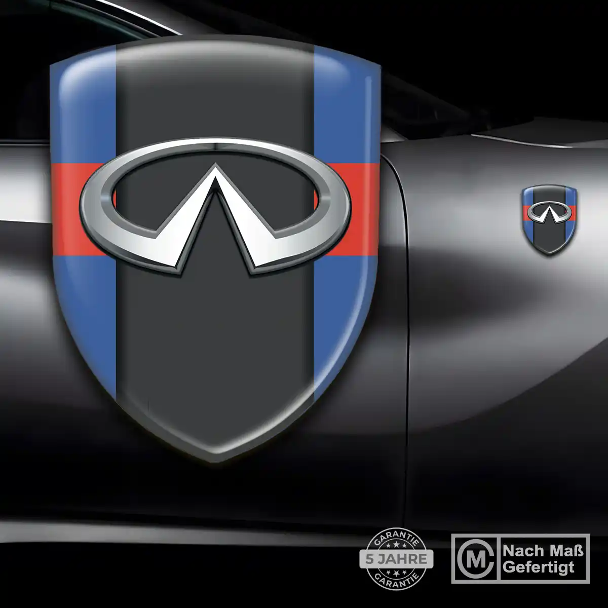 Infiniti Emblem Aufkleber Exterieurdesign