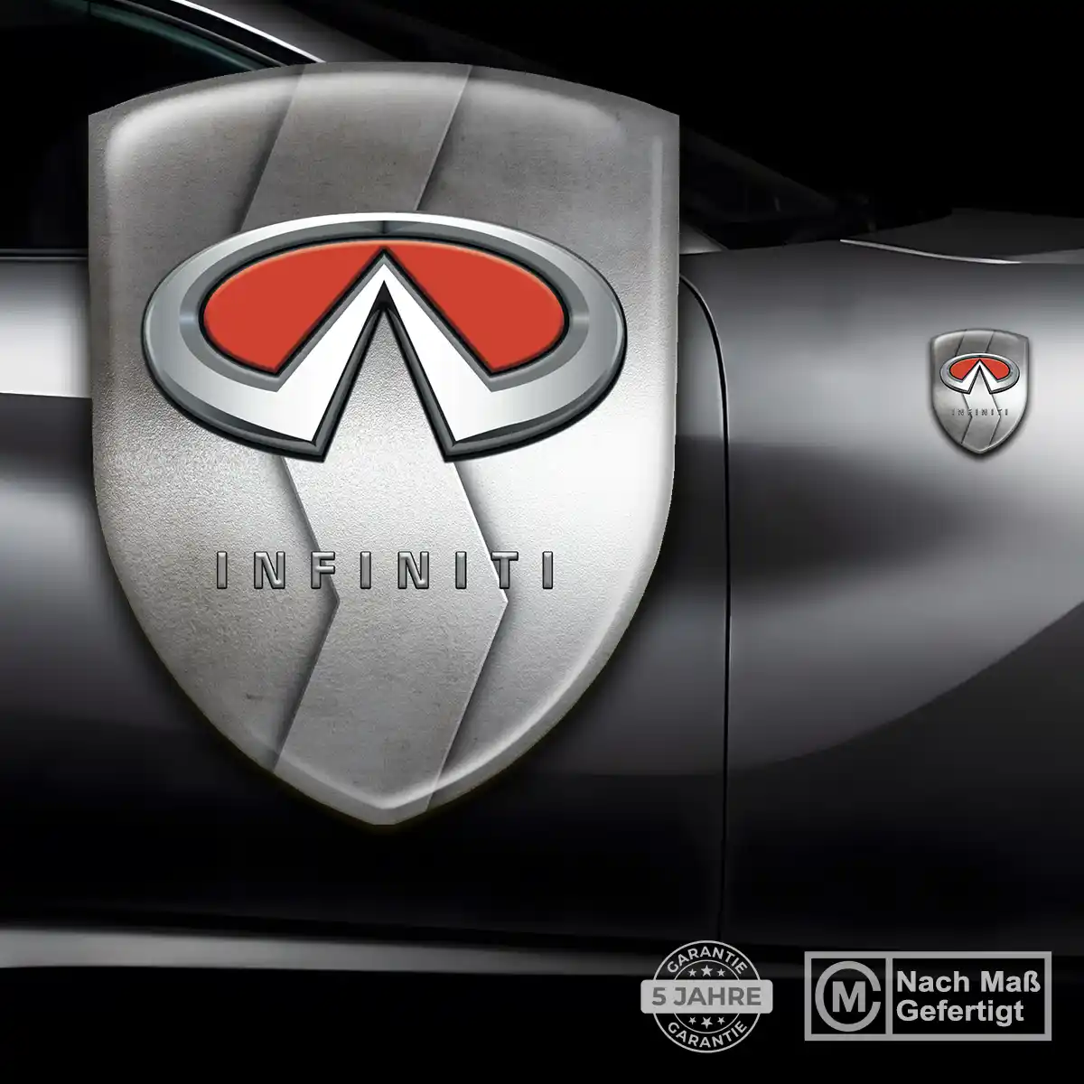 Infiniti Emblem Aufkleber Hochwertiges Harz