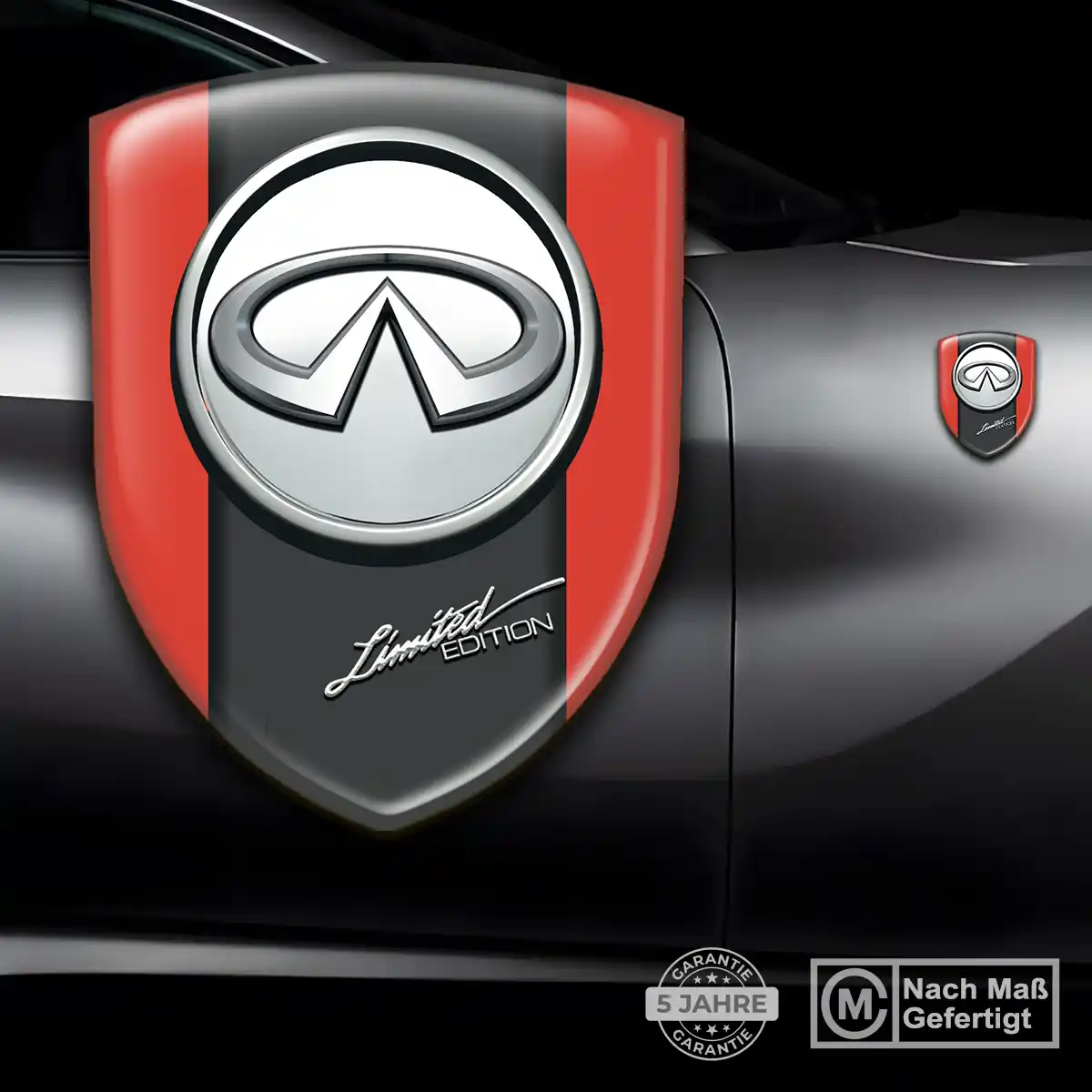 Infiniti Emblem Aufkleber Markenedition