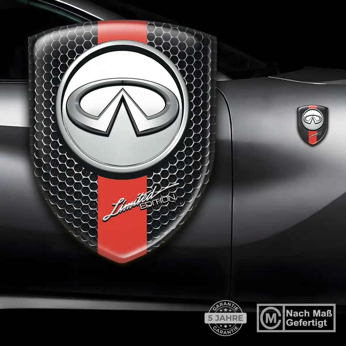Infiniti Emblem Aufkleber Modernes Design