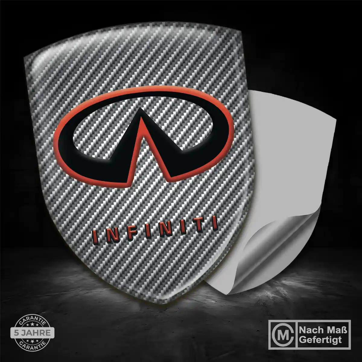 Infiniti Emblem Aufkleber Premium-Edition