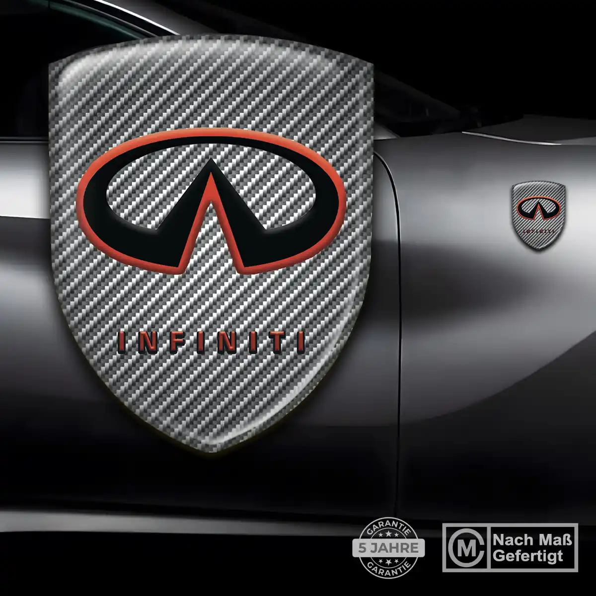 Infiniti Emblem Aufkleber Premium-Edition