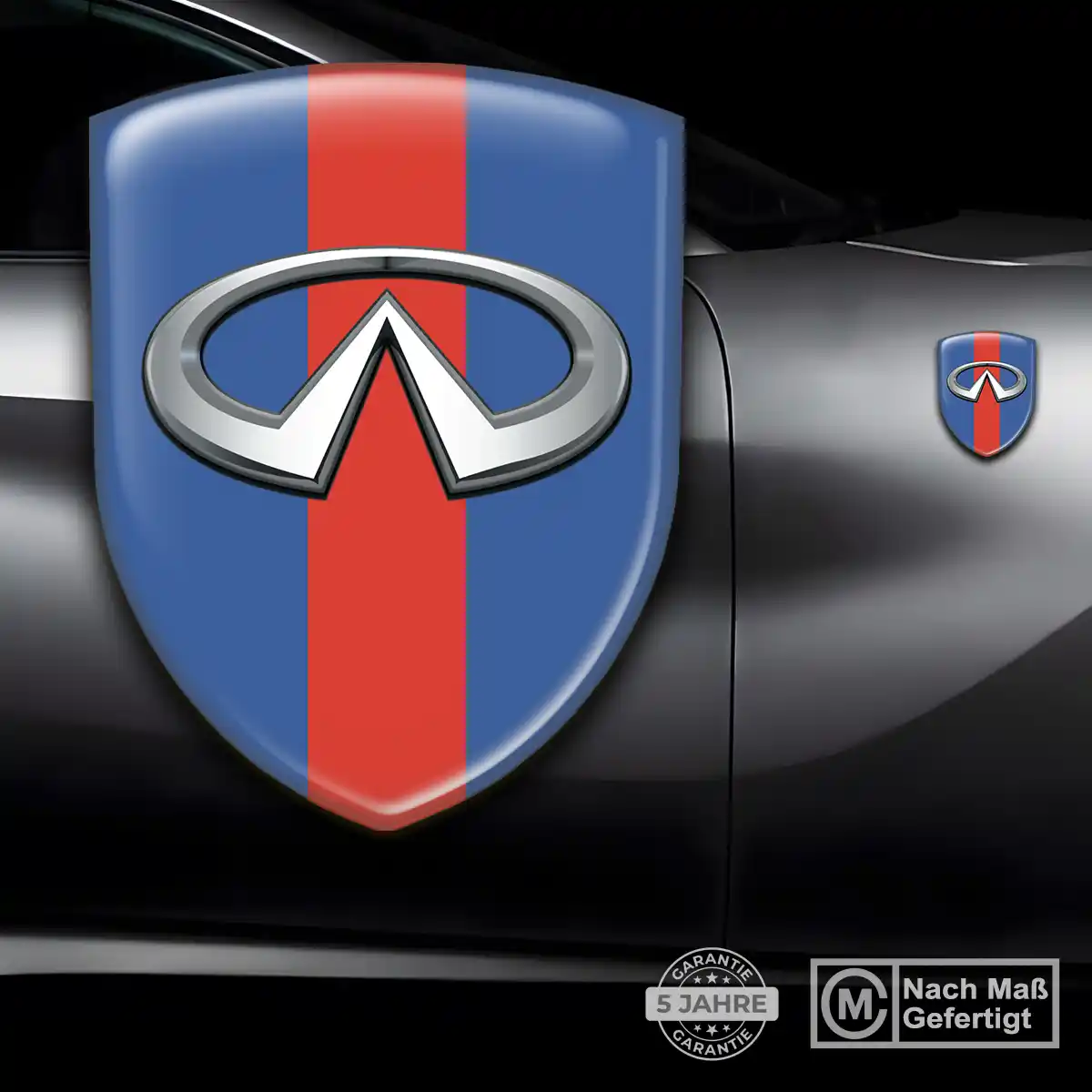 Infiniti Emblem Aufkleber Premiumqualität