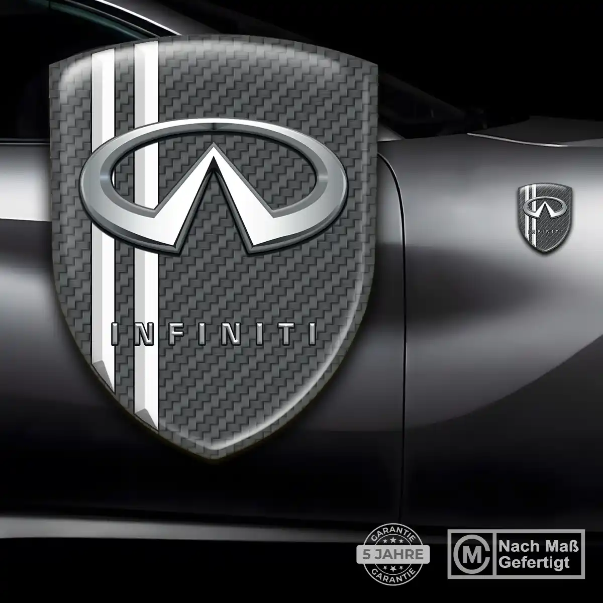 Infiniti Emblem Aufkleber Stilvolles Design