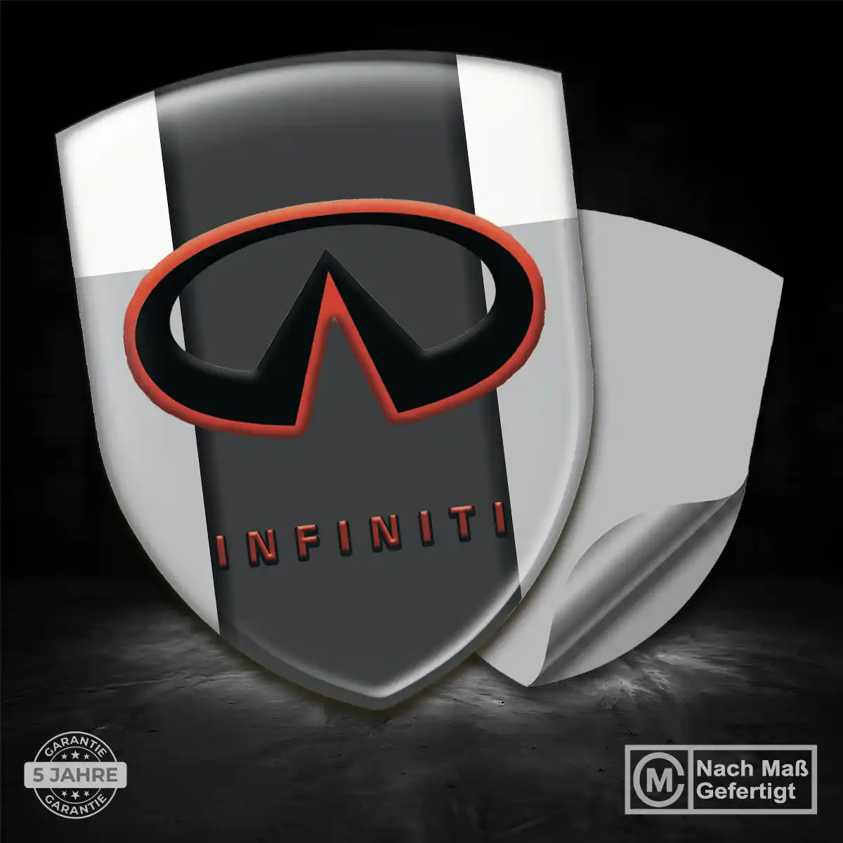 Infiniti Emblem Aufkleber Wappen Anspruchsvolles Design