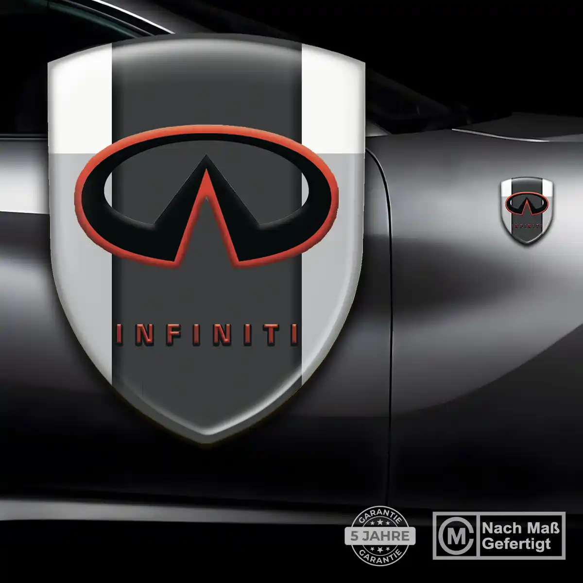Infiniti Emblem Aufkleber Wappen Anspruchsvolles Design
