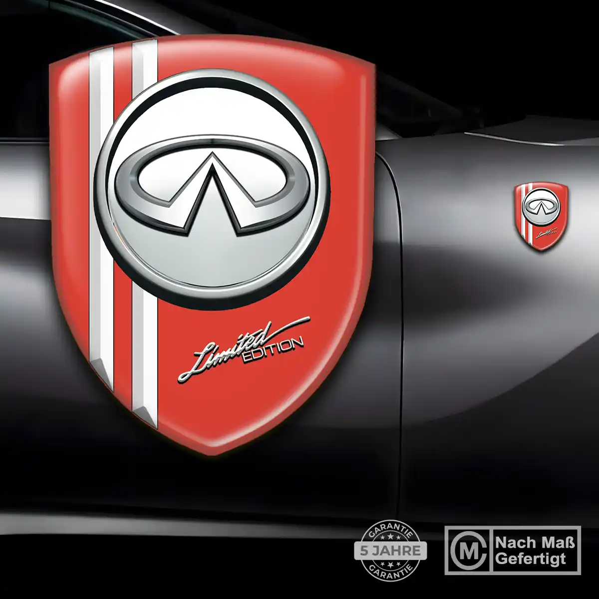 Infiniti Emblem Aufkleber Wappen Auto Überzeugende Qualität