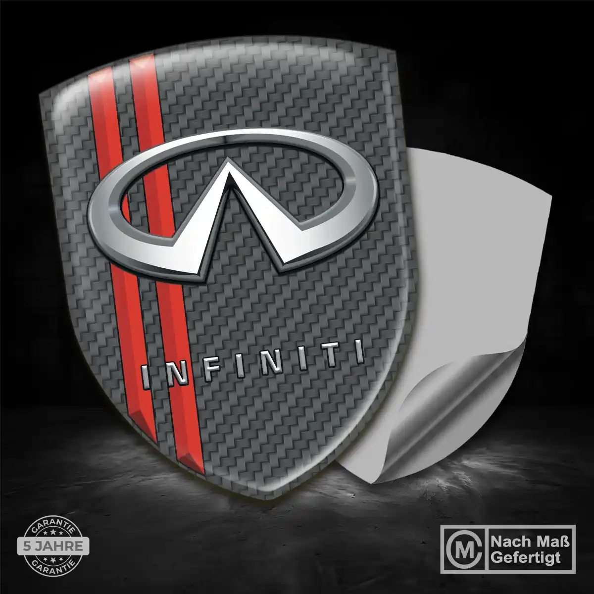 Infiniti Emblem Aufkleber Wappen Auto Exterieurdesign