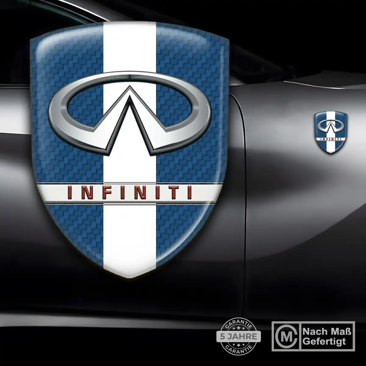 Infiniti Emblem Aufkleber Wappen Auto Interieurdesign