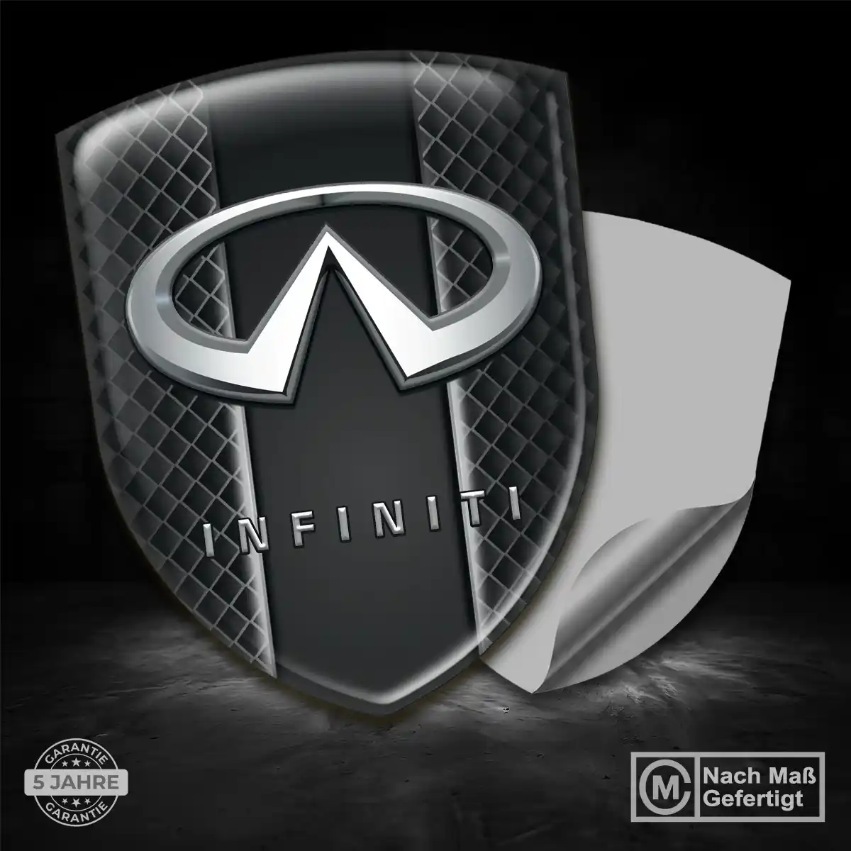 Infiniti Emblem Aufkleber Wappen Auto Limitierte Auflage